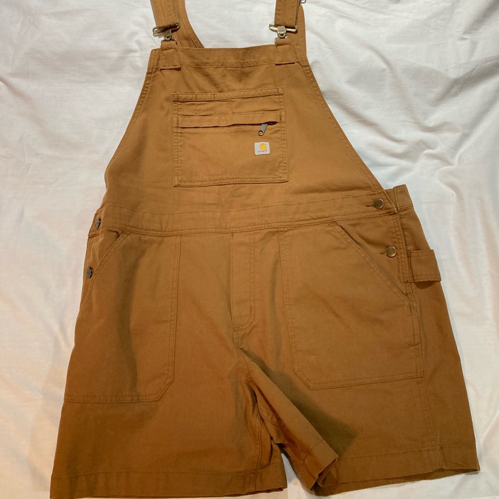 Carhartt Rugged Flex Shortalls Overalls, Women's size XL, NWT!
